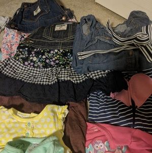 18 month girl clothes lot